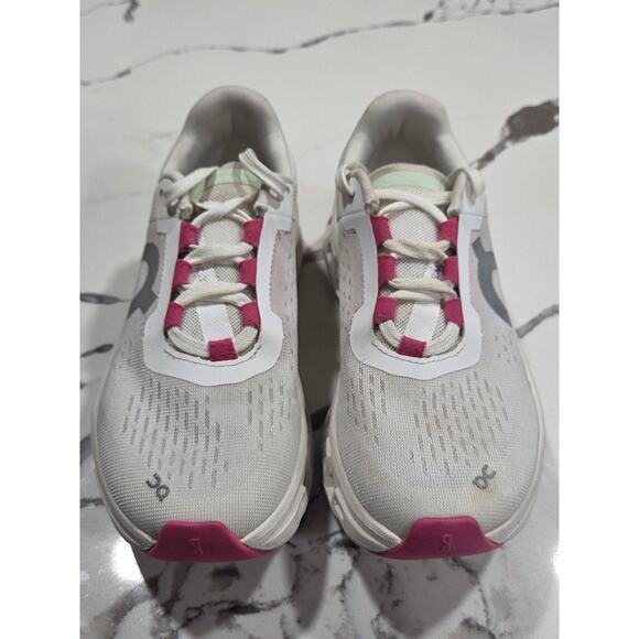 On Running Cloudmonster White Lima Size 5 Women's 61.97725 - Picture 3 of 7